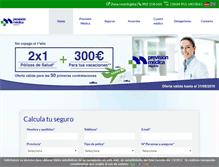 Tablet Screenshot of previsionmedica.com